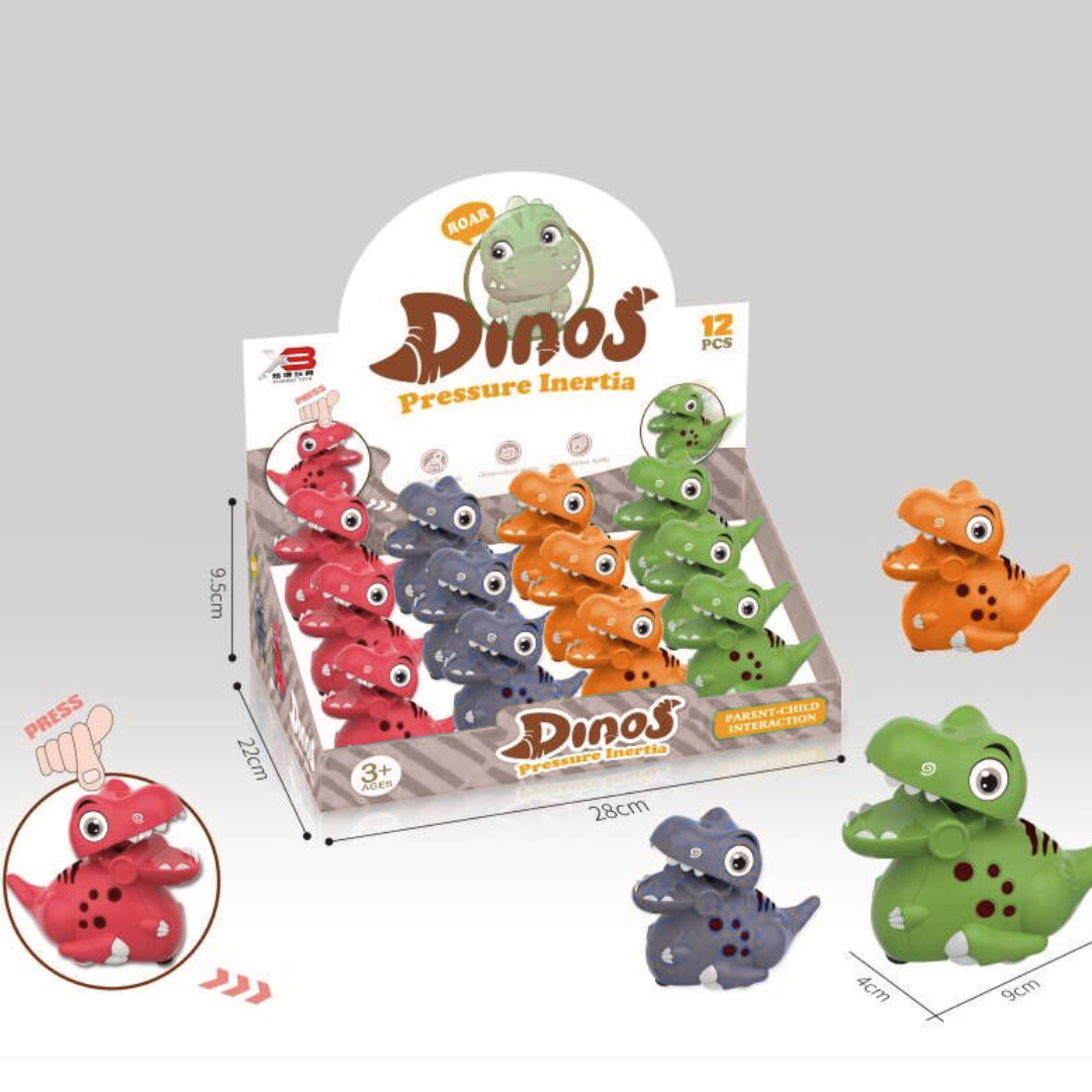 ๐ฆ Tiny Dino Racers โ Press, Roar & Zoom!
