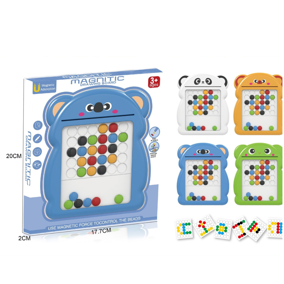 š§² Animal Friends Magnetic Drawing Pad ā Panda, Bear & Frog Edition