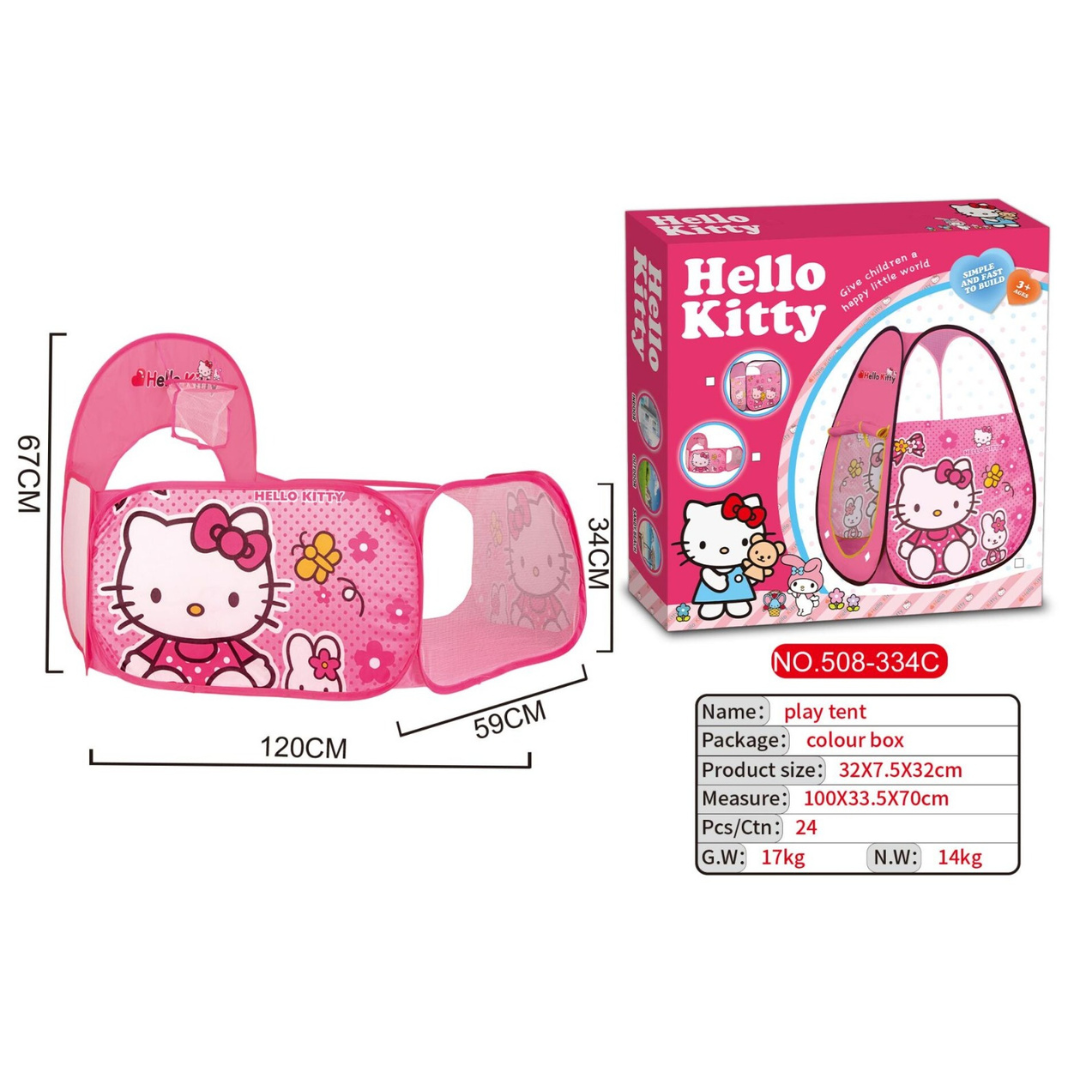 ๐ Hello Kitty Play Tent โ A Dreamy Hideaway for Little Cutie