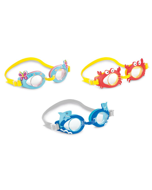 🏊‍♂️ INTEX Fun Swimming Goggles for Kids (Ages 3-8)