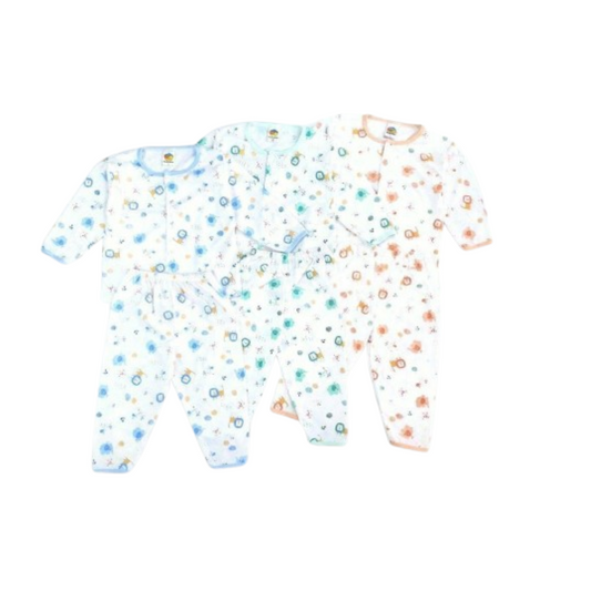 🌙 Soft & Snug Printed Baby Night Suits! 🌙