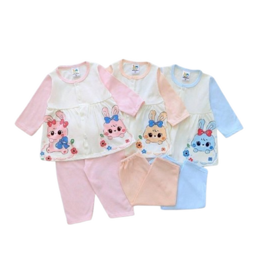💤 Cutest Bunny Night Suits for Little Dreamers! 💤
