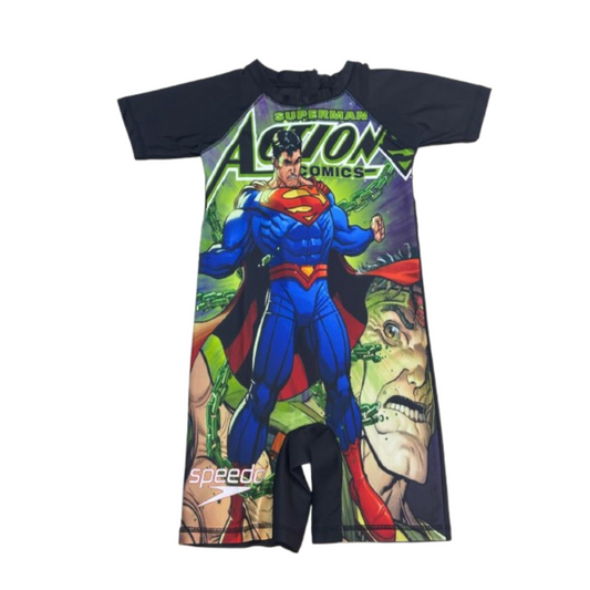 🦸‍♂️ Superman Kids One-Piece Swimsuit