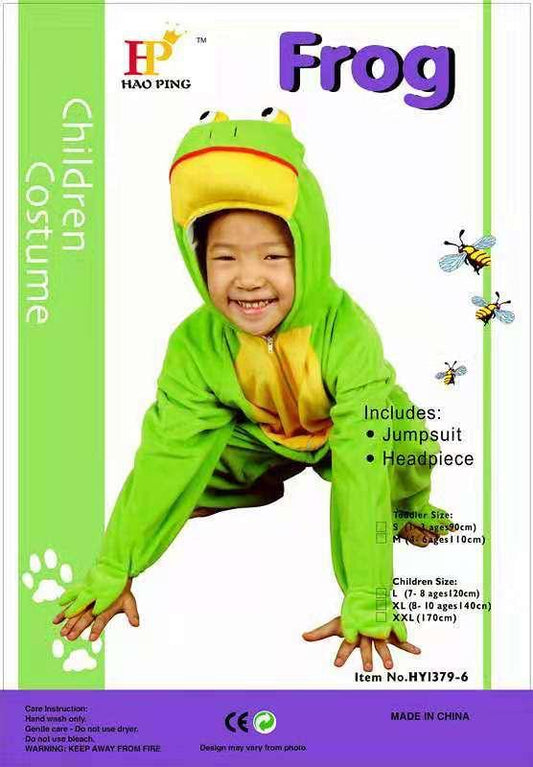 🐸 Frog Costume – For Kids (Ages 4–8)